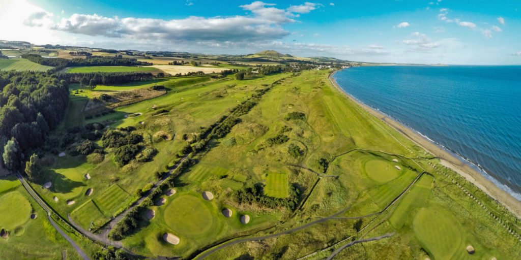 Lundin Links Aerial View