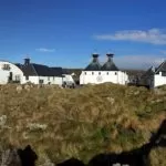 View of the Ardberg Whisky Distillery