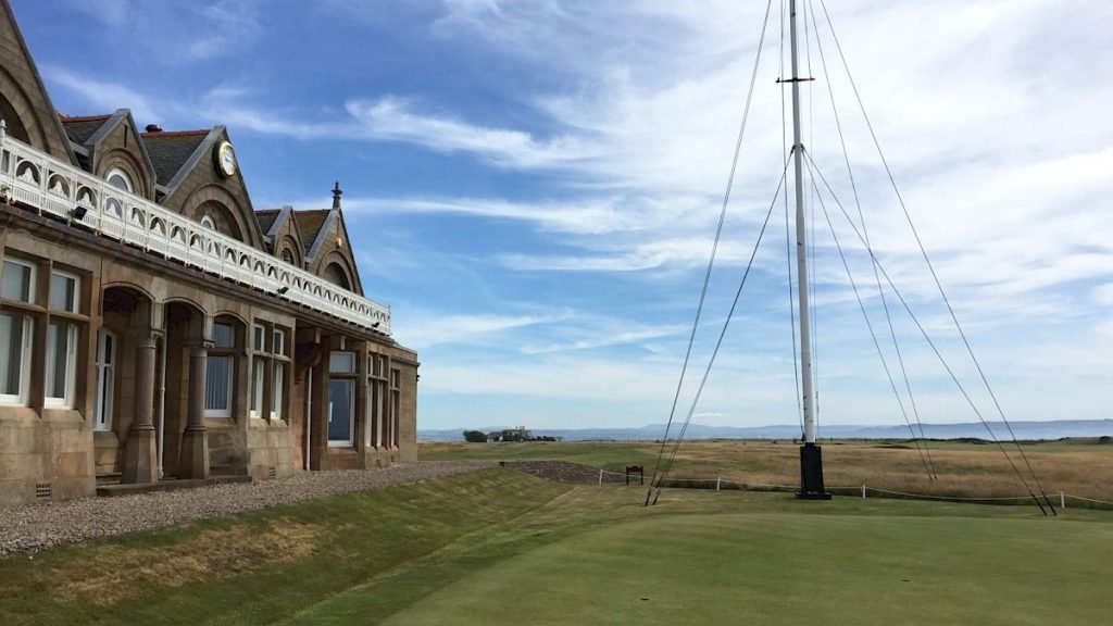 Royal Troon Course Clubhouse
