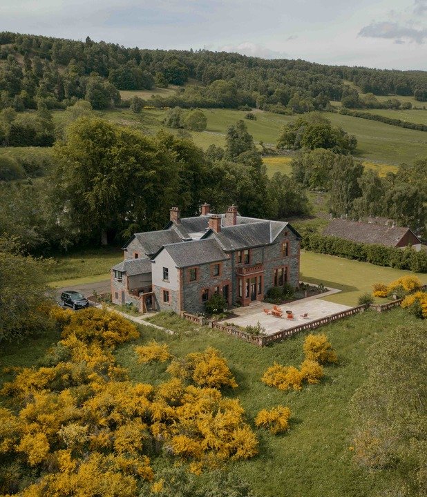 Dun Aluinn, Aberfeldy Aerial