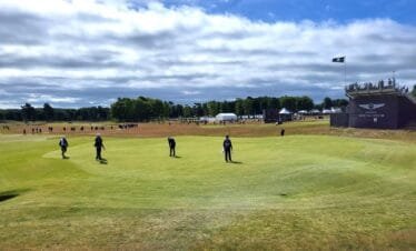 Golfers at The Genesis Scottish Open