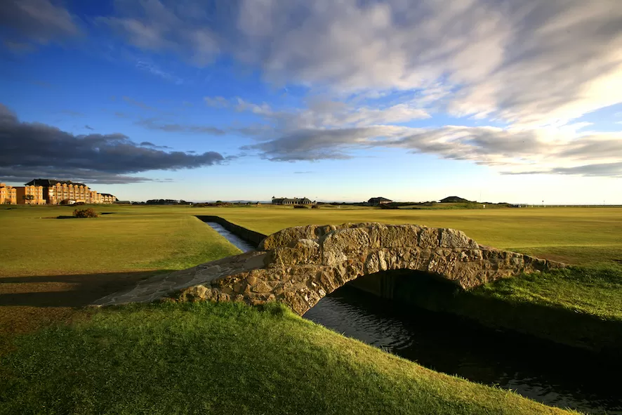 Old Course - Swilcan Bridge Sunset