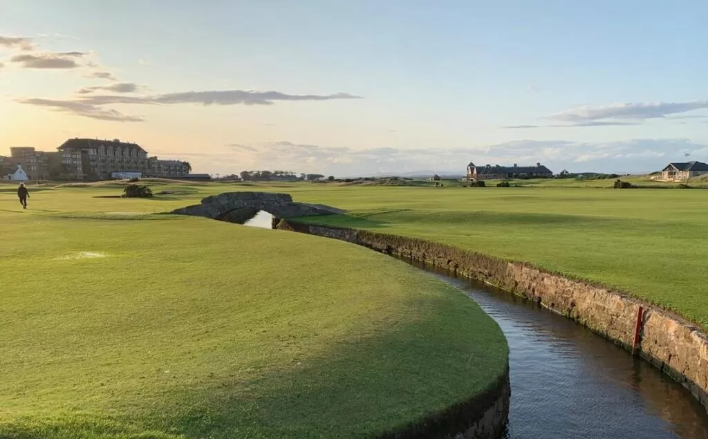 Old Course Burn & Swilcan Bridge