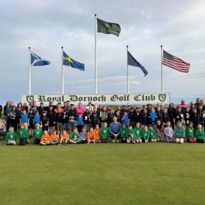 Junior Royal Donroch Golfer