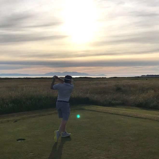 Sunset Royal Troon