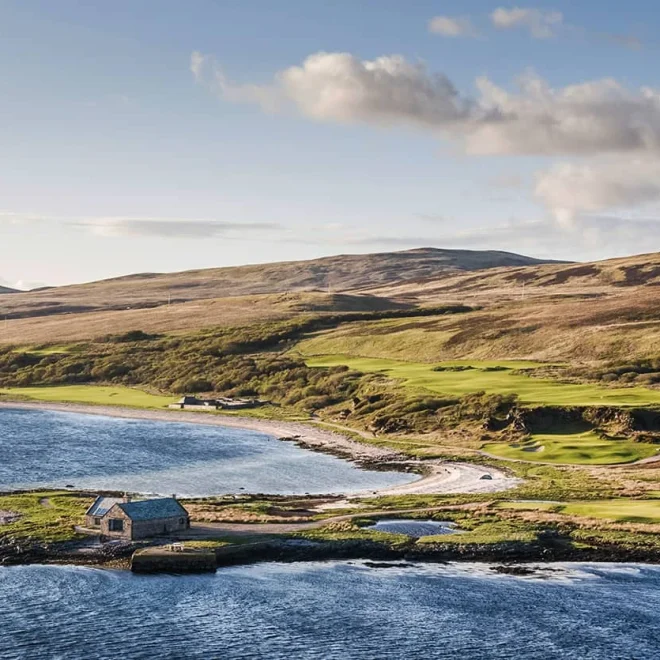 ardfin golf course panorama